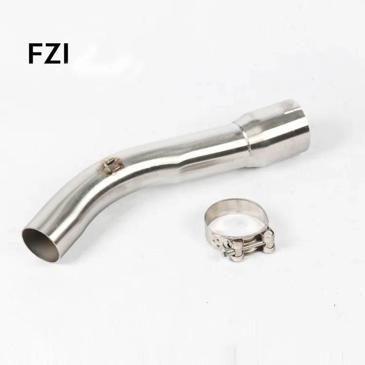 

Slip on FZ1 Motorcycle Exhaust Pipe Modified Connecting Link Tube Midde Mid Pipe for Yamaha FZ1