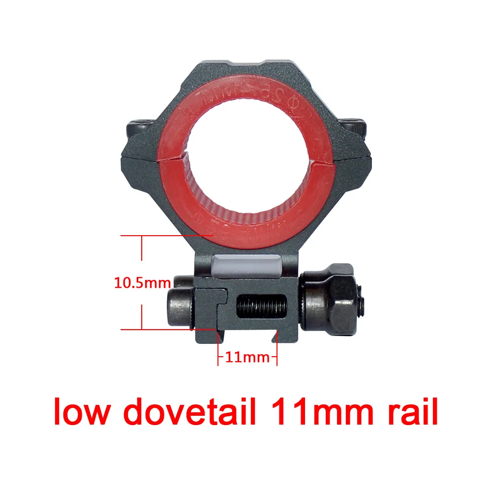Low Dovetail Дискавери HS 4-14 X44 боковой Фокус пневматическая винтовка тактический прицел для охотничьего ружья прицел - Цвет: Low Dovetail