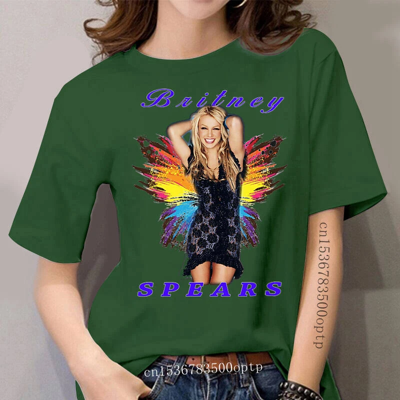 2022 New Britney Spears Concert T Shirt justin bieber x vespa