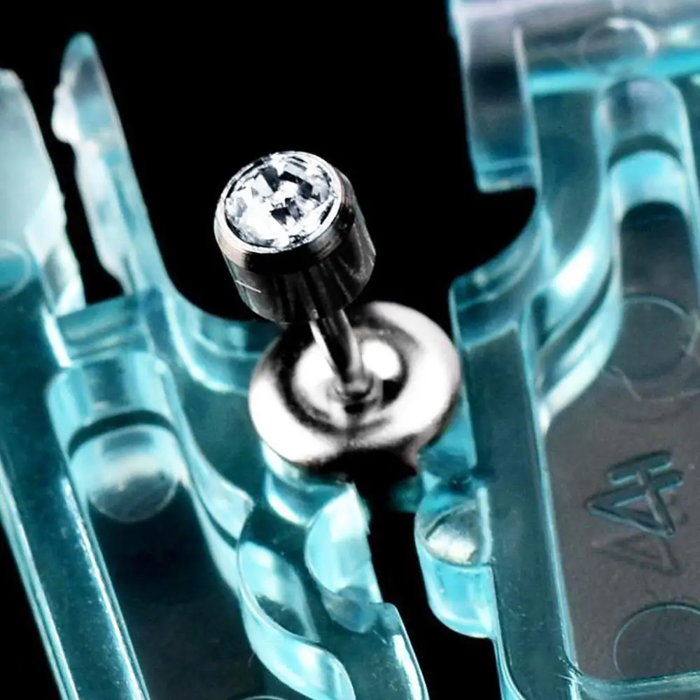 Disposable Painless Healthy Safety Asepsis Nose Ear Blue Gun Kit Piercing Inflammation No No R1O2
