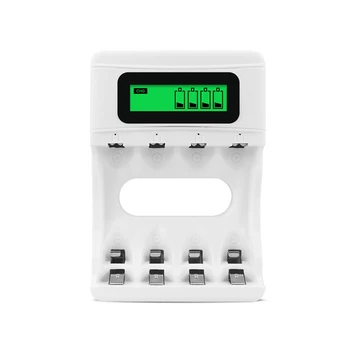 

4 Slots Led Sn Battery Charger Usb Smart Rechargeable for Aa/Aaa Ni-Mh/Ni-Cd
