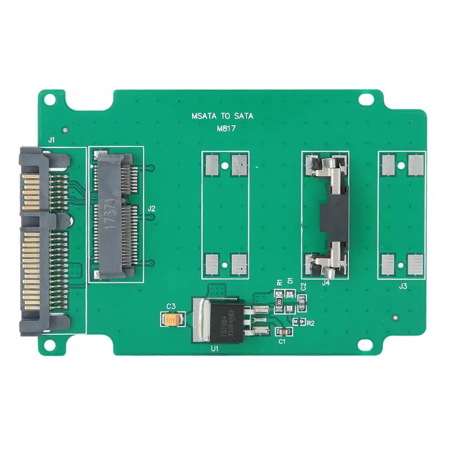 Адаптер переходник MSATA SSD на SATA3 без драйвера для ноутбука и компьютера|Платы