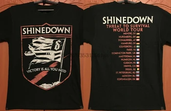 

Shinedown World Tour 2020 Official Licensed Authentic T-Shirt obstacles Seether