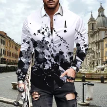 Chemise à boutonnage simple pour homme, vêtement à manches longues, extensible, blanc, quatre saisons, printemps 2021