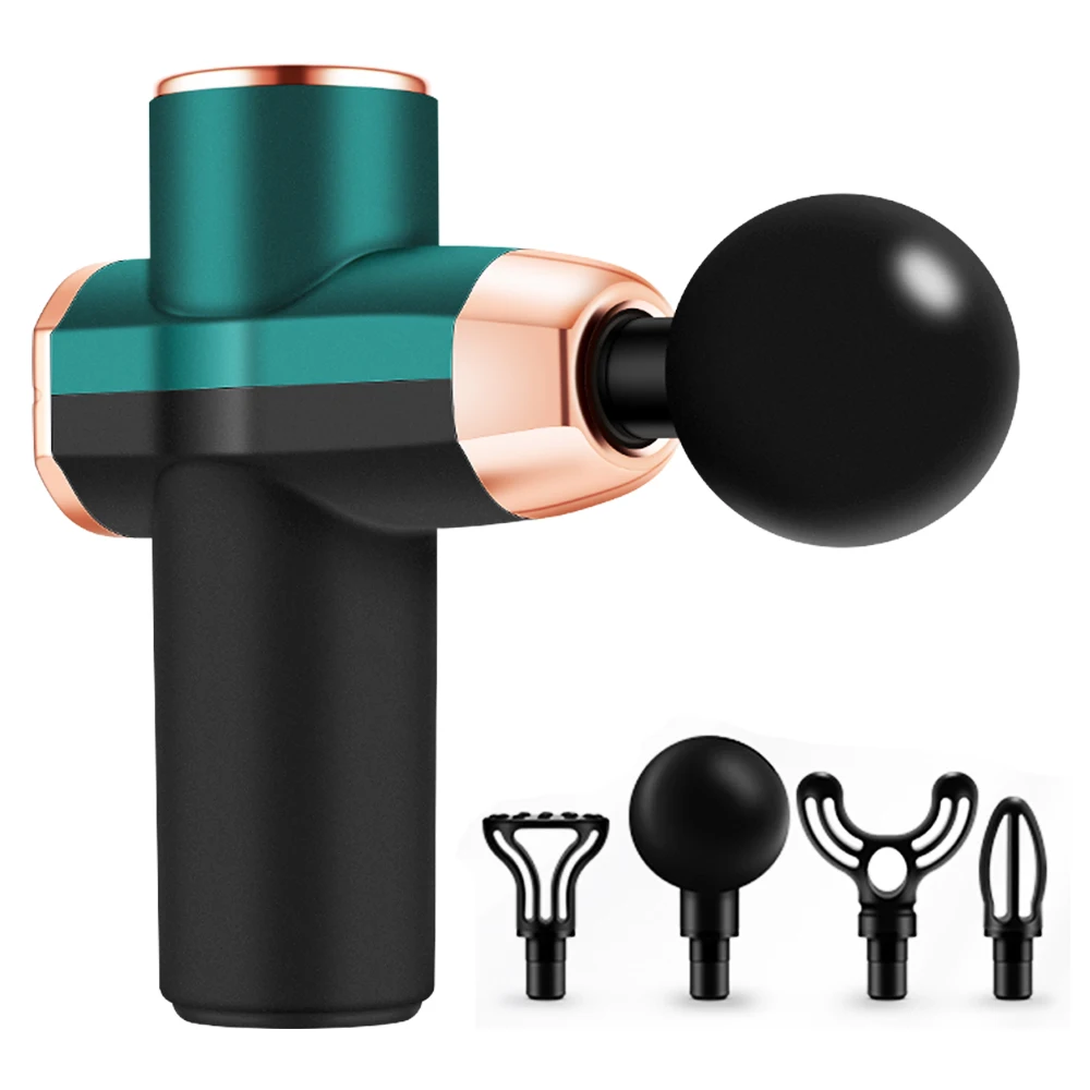

Mini Percussion Massage Gun Pocket Body Deep Muscle Massager USB Fascia Gun Pain Relaxation for Athletes Fitness Massageador