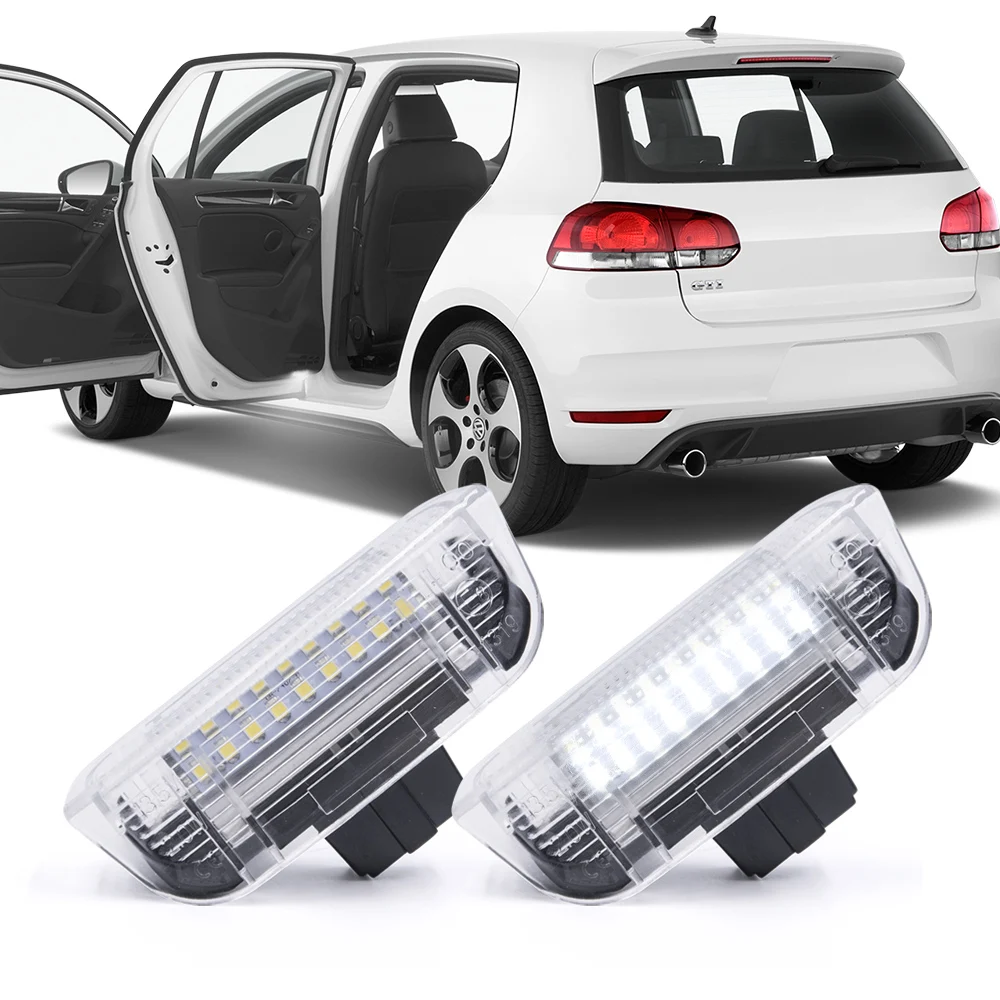 Светодиодная лампа для дверного прожектора сигнасветильник VW Volkswagen Passat B6 B7 CC Golf 6