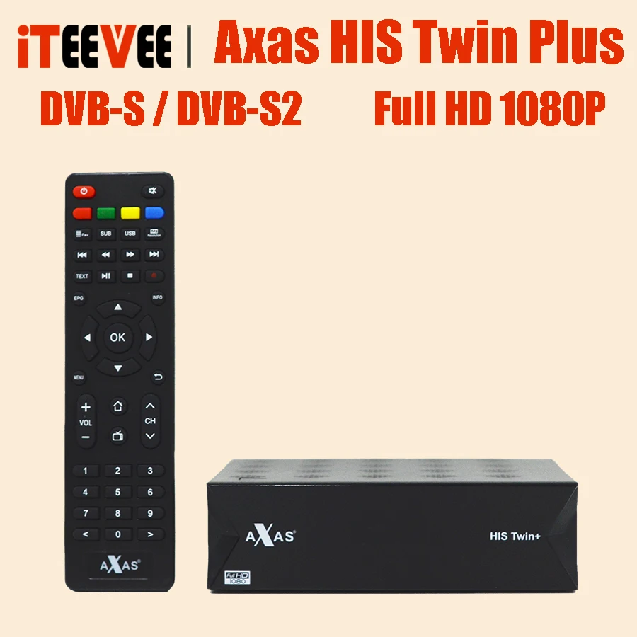 3 шт. AXAS His Twin PLUS DVB-S2/S HD спутниковый ТВ приемник WiFi + Linux E2 открытые ATV изображения TV