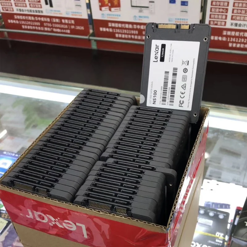 Жесткий диск Lexar 512GB SSD 128GB 256GB sata3 iii 1 ТБ 2 ТБ 2," с адаптером 3,0 Корпус HD коробка для ноутбука и ПК