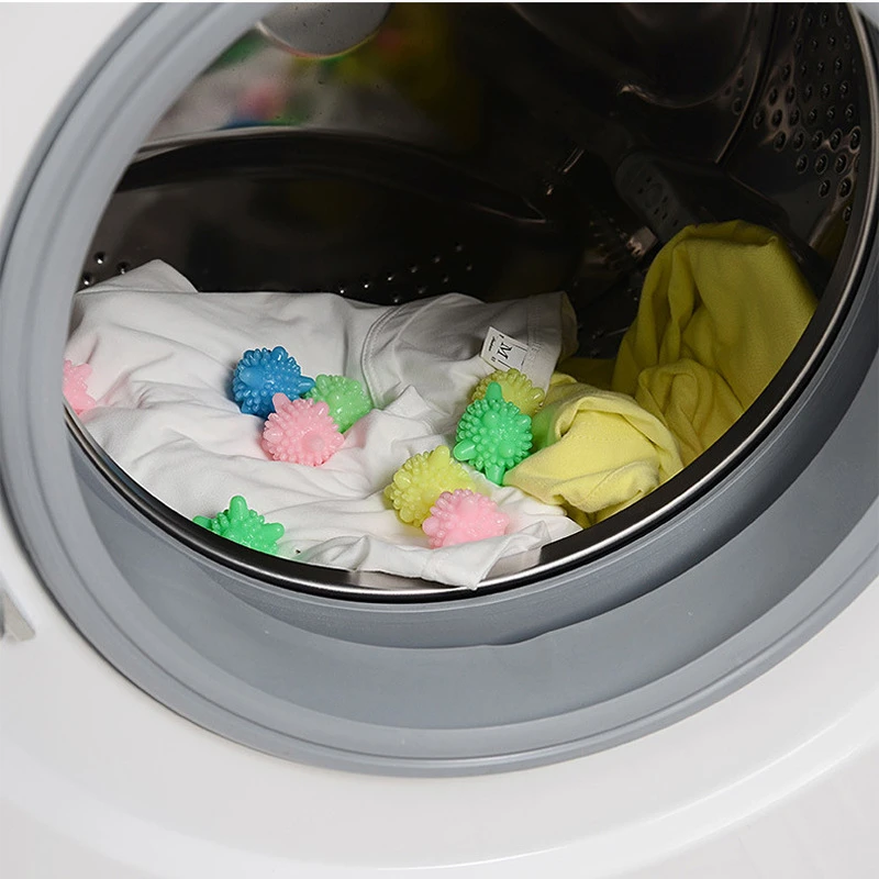 Laundry Ball 5Pcs/Set Magic Laundry Ball Reusable Household Washing Machine Clothes Softener Remove Dirt Clean Starfish Shape PVC Solid New