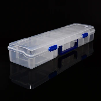 

Multi-layer Plastic Large Capacity Compartments Fishing Tackle Box Storage Case Outdoor Fishing Accessories Lure Hook Boxes