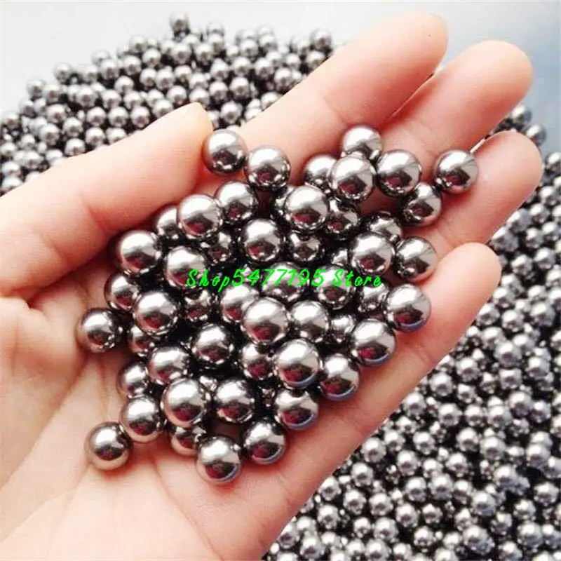 Bolas de acero inoxidable de 8mm, 9mm, 10mm, 11mm, munición para Honda, Honda, tiro, tiro, lanza, bolas de piedra