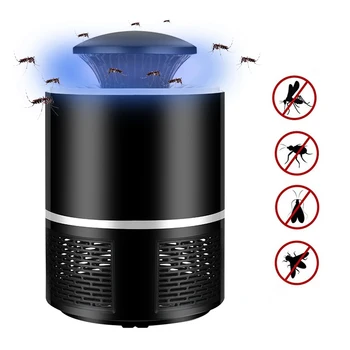 

USB Power Mosquito Killer Electric UV LED Photocatalysis Mosquito Killer Lamp Indoor Bug Zapper Chemical-Free Anti Mosquito Trap