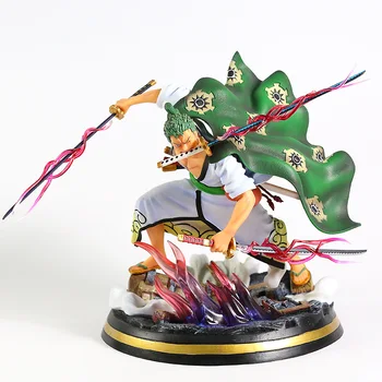 

One Piece Wano Roronoa Zoro Sanzen Sekai Ver. Statue PVC Figure Collectible Model Toy