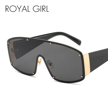 

ROYAL GIRL 2020 Women Sunglasses Oversize Square Sunglasses Brand Designer New Fashion Eyewear Lentes de Sol mujer ss451