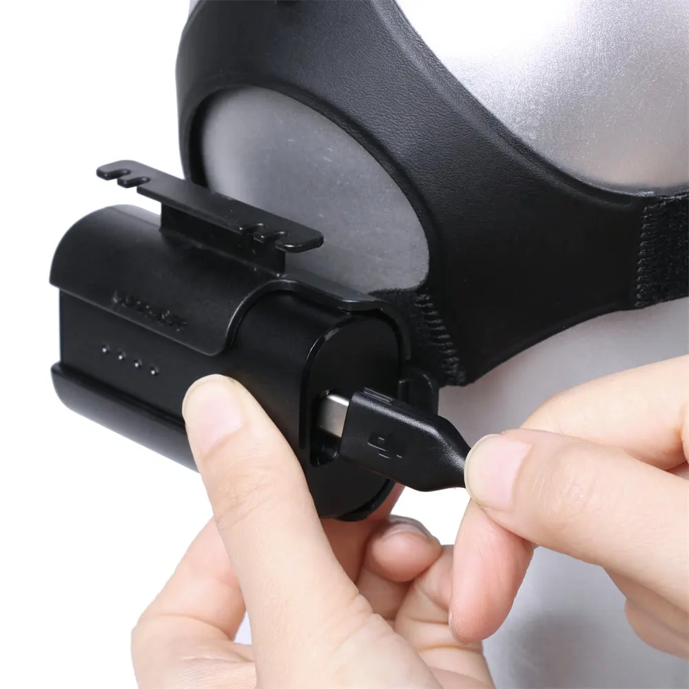 FPV Goggles Battery Storage Case For DJI Avata FPV Battery Holder Headband Back Clip Holder For DJI Avata Goggles V1/V2 Glasses Accessories