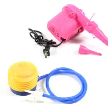 Воздушный шар надувная трубка для плавания кольцо педаль воздушный насос для плавания кольцо Электрический воздушный насос надувной шар
