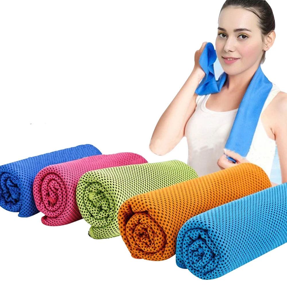 Microfiber Towel Quick-Dry Summer Thin Travel Breathable Beach Towel Outdoor Sports Running Yoga Gym Camping Cooling Scarf customizable large donut burger microfiber beach towel for outdoor travel quick drying shawl sport absorbent towel beach blanket