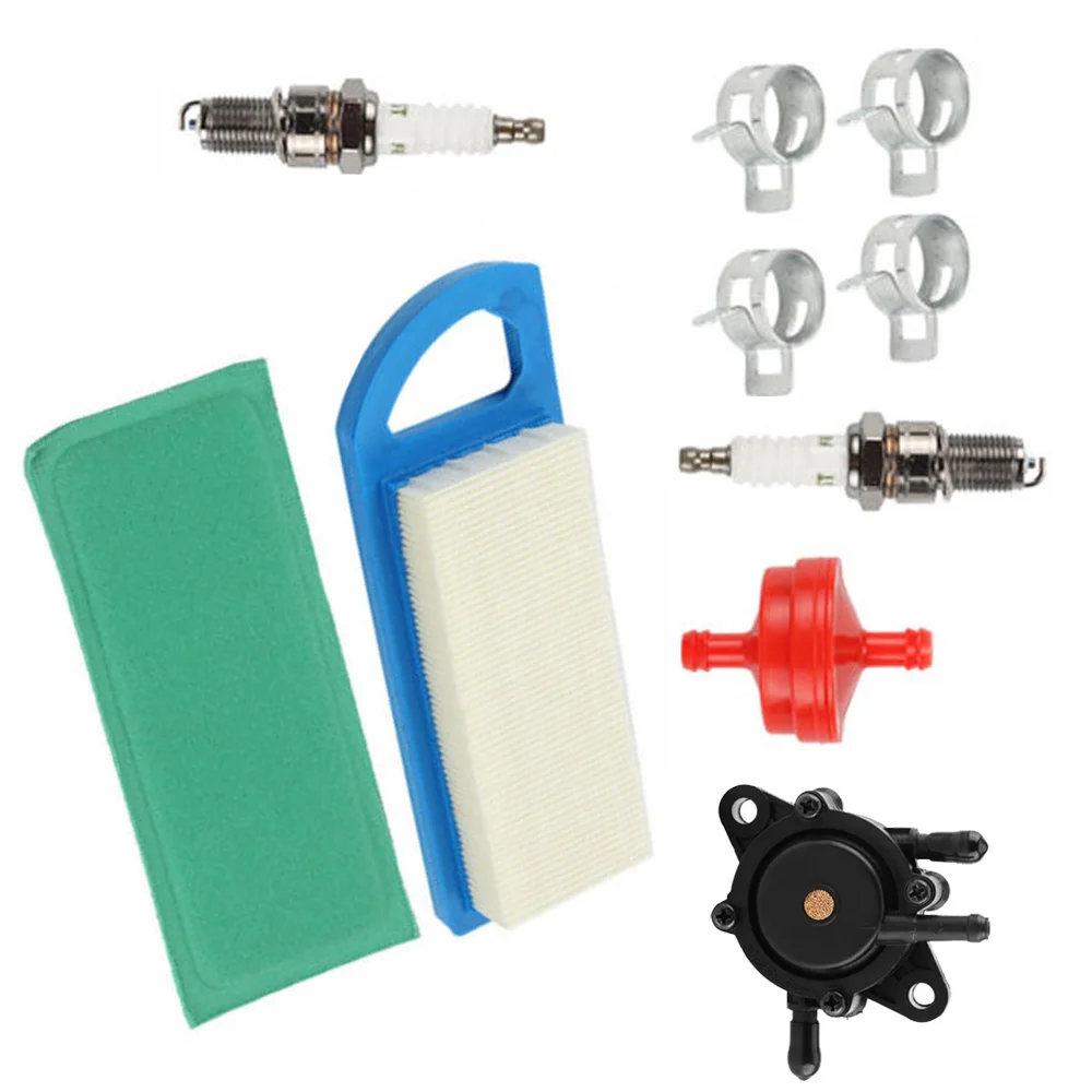 Air Prefilter Fuel Pump Kits For Briggs&Stratton 698083 697015 491922 Lawn Mower
