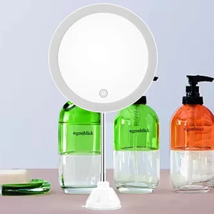 Подвеска свет включен волос светодиодный зеркало для макияжа Туалет светодиодный блестящее зеркало рабочего стола 20 светодиодный смарт-зеркало для макияжа с подсветкой в комплекте