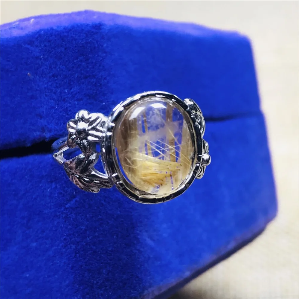 Gold Rutilated Ring (106)