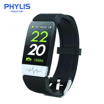 

Q1S Smart Band ECG PPG Fitness Tracker Weather Forecast Pedometer Heart Rate Waterproof IP67 Sport Bracelet For Iphone Android