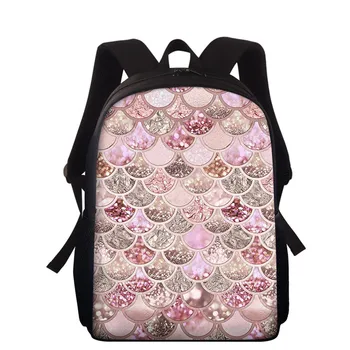 

Pink School Bags For Teenage Girls Shine Printed Children's Backpack 2020 New Arrival Students Bookbogs Mochilas Escolares