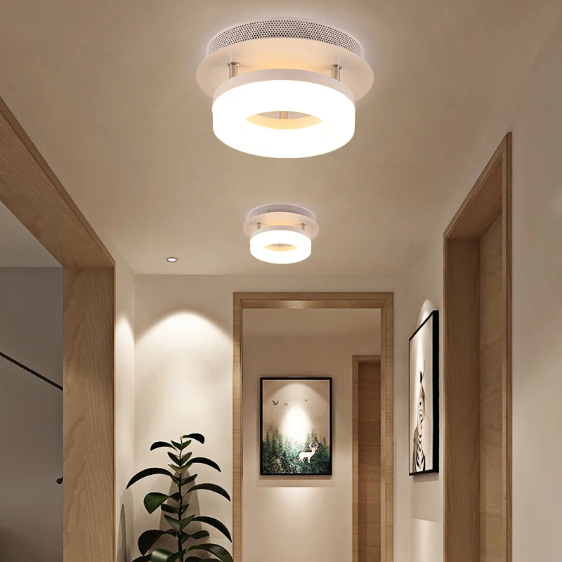  Artpad Modern Flush Mount Ceiling Light Hallway Porch Balcony Lamp Interior Lighting Surface Mounte - 32890133422