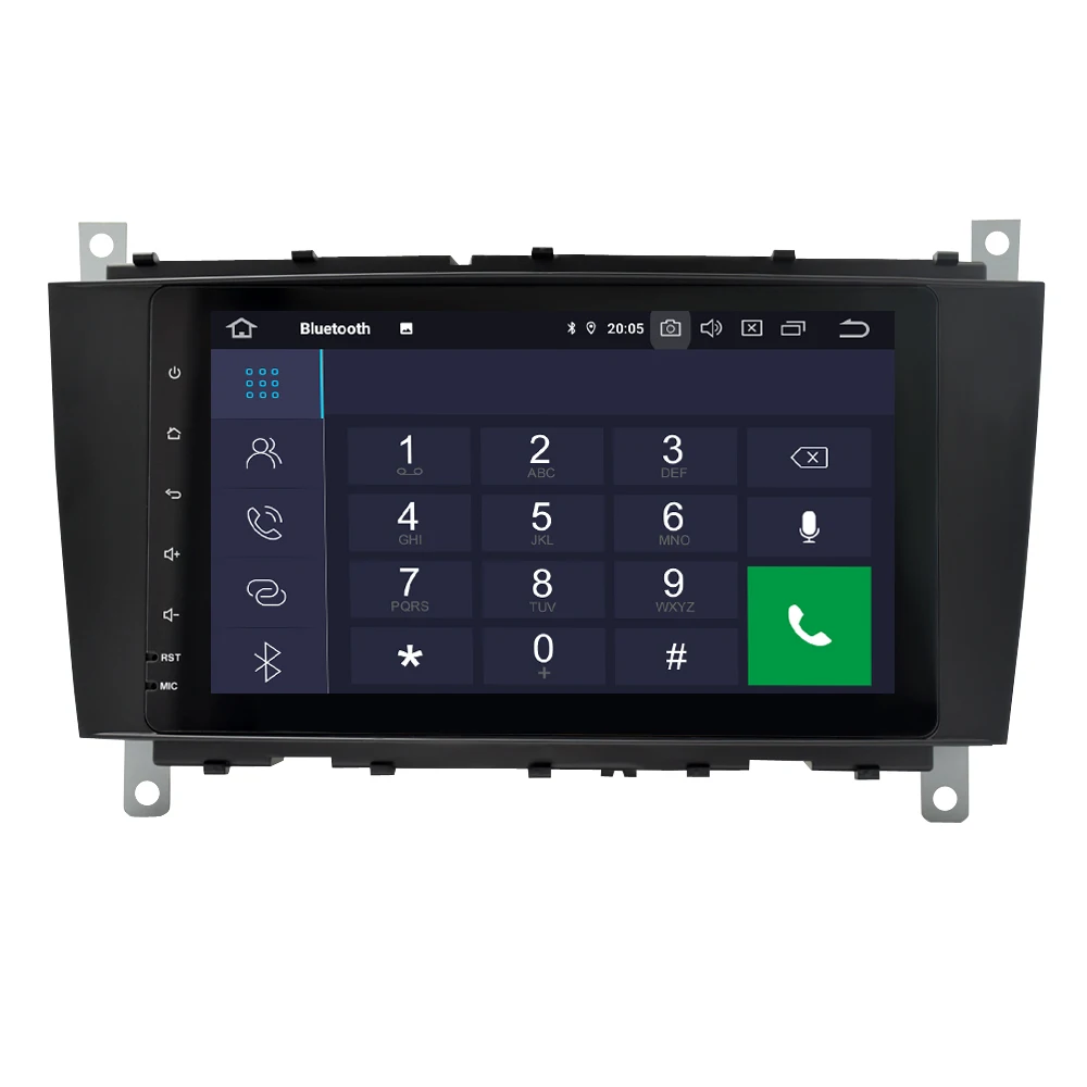 Android 9 0 автомобильный DVD плеер GPS навигация Мультимедиа Стерео для Benz R171 W171 SLK 2004 2011