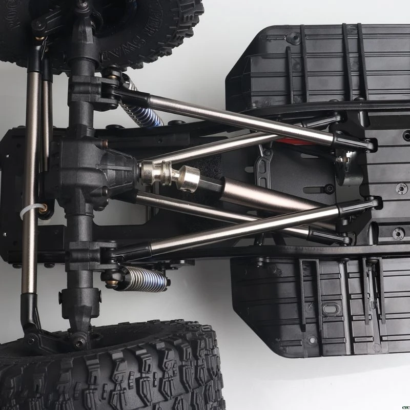 313 мм/12,3 дюйма колесная база шасси для 1/10 RC Гусеничный SCX10 II 90046 90047 RC автомобиль