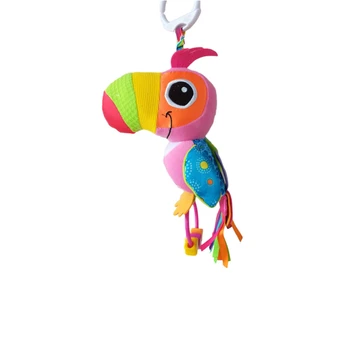 

Developmental Baby Toy Cartoon Animal Baby Rattles Mobile Plush Toy Soft Teether Stroller Infant Car Bed Hanging Rattle