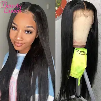 

Hd Transparent Lace Frontal Wig 13X6 Straight Lace Front Wig 150 Brazilian Lace Front Human Hair Wigs Remy 6X6 Lace Closure Wig