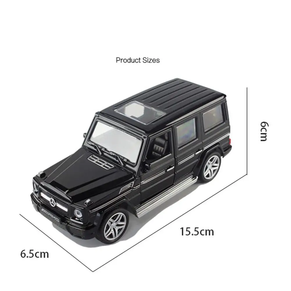 Высокое качество 1:32 игрушечный автомобиль для Benz G65 SUV Jeep AMG Модель сплава моделирование детский звук и свет оттяните назад внедорожная модель