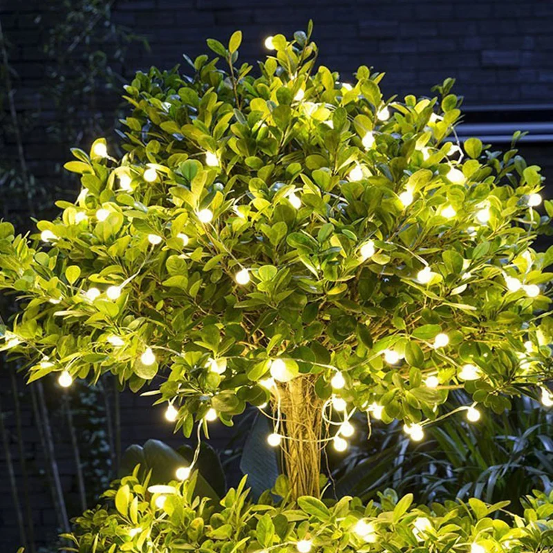 

AC110V/220V EU US Plug Holiday festival light 10M 100led led string lights ball garland decorations for party/garden/home