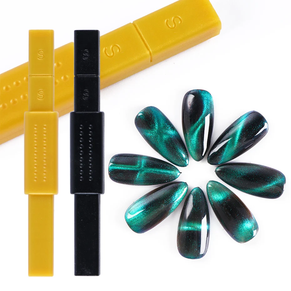 Nail Art Magnet Stick 5D Magic Cat Eye Strong Magnetic Board For Gel Polish Painting Stripes Line Drawing Effect Pen Tool TR1612