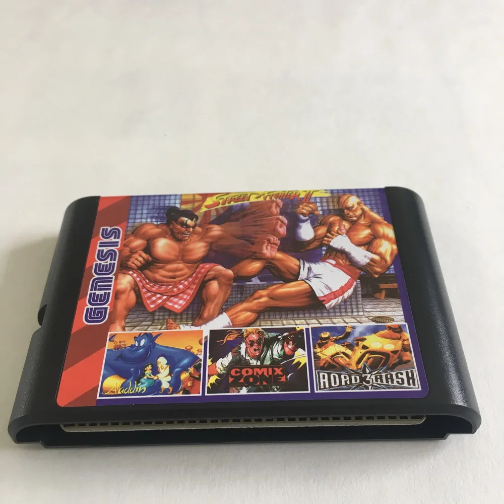 196 в 1 мульти игры карты картридж 16 бит для S e g Mega Drive MD PAL и NTSC версии игровых