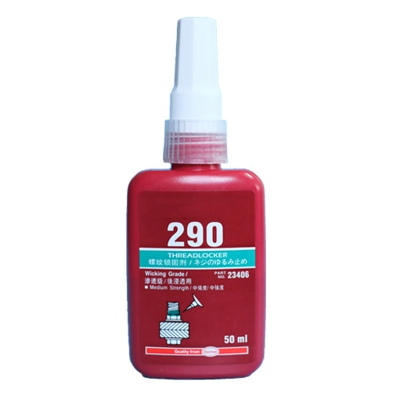 

50ml High Strength 290 Anaerobic Adhesive Metal Screw Fast Curing Fixing Glue