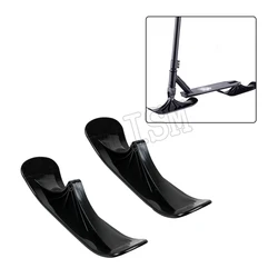 1 Pair Snow Scooter Ski Winter Riding Universal Scooter Ski Sled Skiing Board 2 In 1 Outdoor Ski Sledge Sports Kit