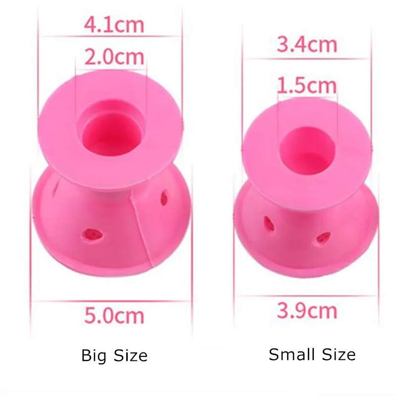 Hair Styling Tool Hair Curling Tools Silicone Hair Curler 20PCS Soft Rubber No Heat Styling
