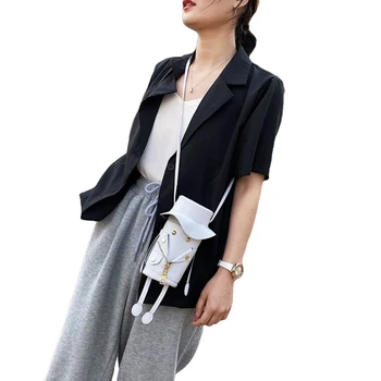 

women shoulder bag Ladies Straw hat villain bucket bag women Bags For Women Small Handbag Leather Hand Bag