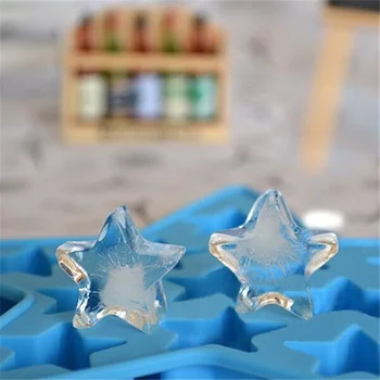 

Creative Silicone Five-Pointed Star Shaped Ice Cubes Mold Ice Cube Physical Cooling Tools Party Tool For Summer