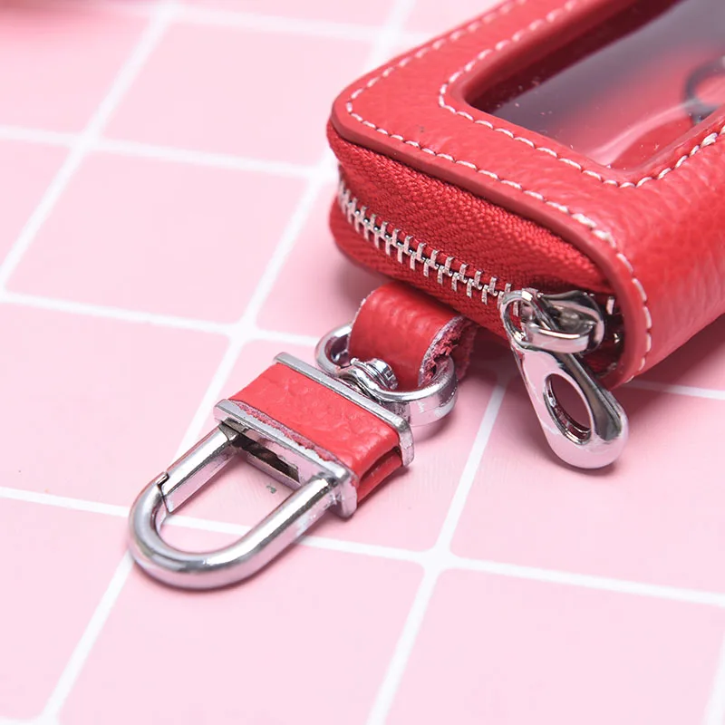 1 шт. Лидер продаж, автомобильные кошельки для ключей, для женщин и мужчин, кожаный кошелек для монет, сумка-держатель, ключница унисекс, стойка для цепочек, кошелек