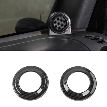 

A pillar Speaker Decoration Cover Trim for Jeep Wrangler JK 2008 2009 2010 2011 2012 2013 2014 Car Interior Accessory ABS 2pcs