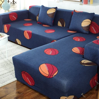 

Adjustable Sofa Covers Decorative Cushions Elastic Stretch Couch Covers Waterproof L Shape Sofa Towel Slipcover For Living Room