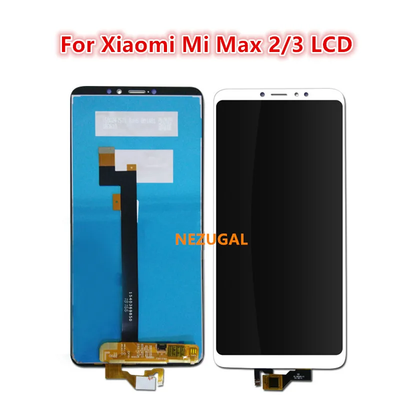 ЖК-дисплей с сенсорным экраном и дигитайзером в сборе для Xiaomi Mi Max 3 запасной экран