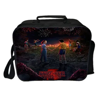 

2019 Summer Stranger Things Season 3 Lunch Bag Fresh Keeping Insulation Lunch Bag Icepack Thermal Insulated Bags Cooler Bags