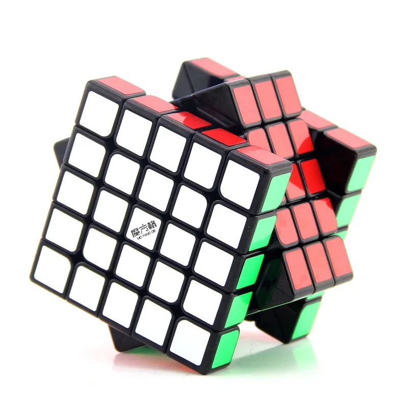 Высокое качество, QiYi Wushuang, 5x5x5, волшебный куб, 5x5, головоломка, скорость, мудрость, рождественский подарок, идеи, детские игрушки для детей - Цвет: Black