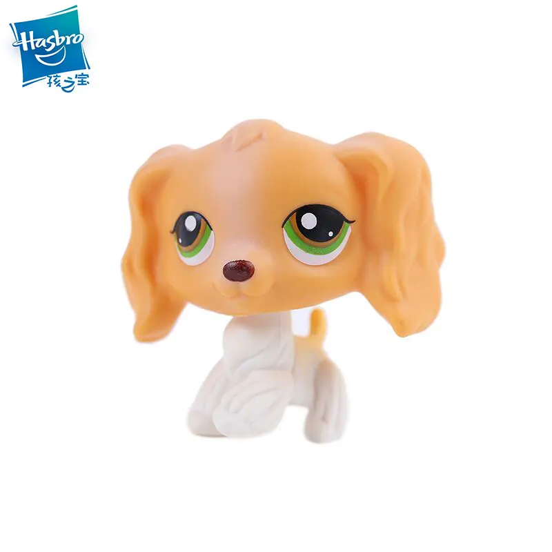 Редкий бутик pet shop lps игрушка стоящая короткая шерсть кошка розовая собака оригинальная такса собака пастух большой папа собака Детская игрушка подарок