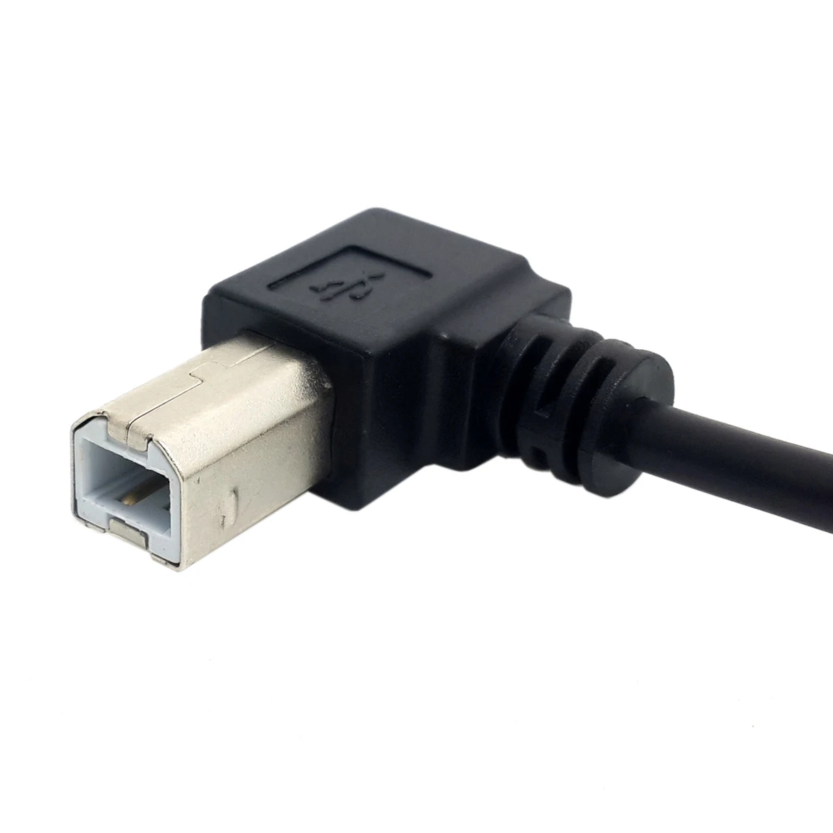 USB кабель для принтера 2 0 A Male to B принтер сканер 90 градусов 50 см 100 см|Компьютерные