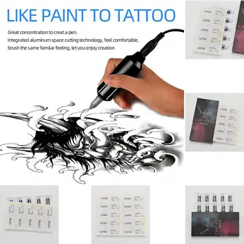 

XY Fancy 10pcs Tattoo Cartridge Needles Disposable Semi-Permanent Makeup Eyebrow Tattoo Pen 7M1