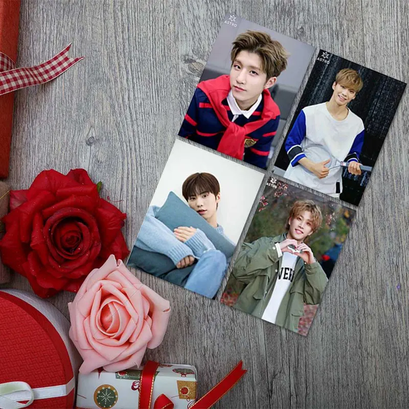16 шт. Корейский KPOP Астро фотоальбом самодельная бумага ЛОМО карта Фотокарта